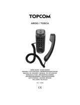 Topcom TOSCA Manuale utente