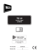 Wachsmuth & Krogmann Q-Pon Cutter TQ 1.0 Manuale utente