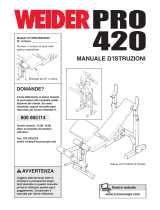 WeiderPro 420 Manuale utente