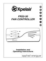 Xpelair FR22-30 Manuale utente