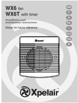 Xpelair WX6T Manuale utente
