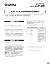 Yamaha M7CL V1.10 Manuale utente