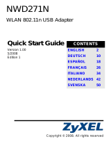 ZyXEL Communications NWD271N Manuale utente