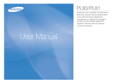 Samsung SAMSUNG PL80 Manuale utente