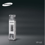 Samsung YP-U2Z Manuale utente