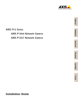 Axis P1354 Manuale utente