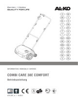 AL-KO 38 E Combi Care Electric Lawn Rake / Scarifier Manuale utente