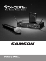 Samson Concert 288 Manuale utente