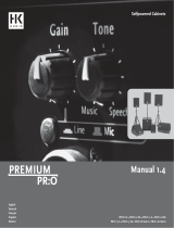 HK Audio PR:O 18 SUB A Manuale utente