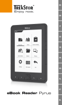 TrekStor eBook-Reader Pyrus Series eBook Reader Pyrus® Manuale utente