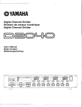 Yamaha D2040 Manuale del proprietario