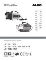 AL-KO Garden Pump Jet 1002 Inox , 3800 L/h Manuale utente