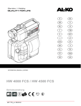 AL-KO Hauswasserwerk "HW 4000 FCS Comfort" Manuale utente