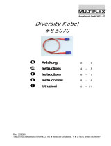 MULTIPLEX Diversity Kabel Fuer Empfaenger Manuale del proprietario