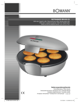 BOMANN MM 5020 Muffin maker Manuale del proprietario