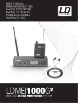 LD Systems MEI 1000 G2 BUNDLE Manuale utente