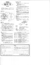 Yamaha QT-1 Manuale del proprietario