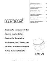 Vetus Electric marine toilet type SMTO(2) Guida d'installazione