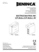 Beninca MATRIX and CP.BULL Manuale del proprietario