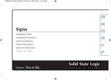 Solid State Logic Sigma Delta Guida d'installazione