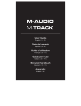 Avid M-Track MKII Manuale utente