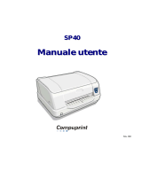 Compuprint SP40 Manuale utente