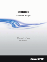 Christie DHD800 Manuale utente