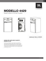 JBL 4429 Manuale del proprietario