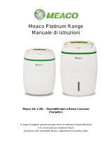 Meaco PLATINUM Manuale utente