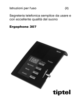 Tiptel Ergophone 307 Manuale utente