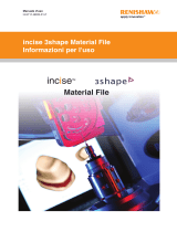 Renishaw incise 3shape material file training Guida utente