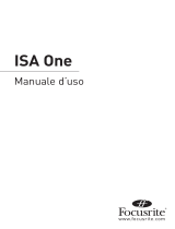 Focusrite Pro ISA One Manuale utente