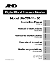 AND UA-767 Plus 30 Manuale utente