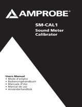 Amprobe SM-CAL1 Sound Meter Calibrator Manuale utente