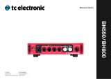 TC Electronic BH550 Manuale del proprietario