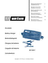 Vetus Battery charger type BC12051 Guida d'installazione