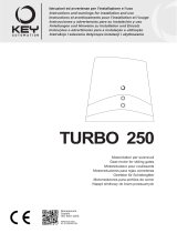Key Gates Turbo 250 Guida utente