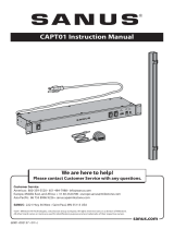 Sanus CAPT01 Guida d'installazione