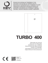 Key Automation Turbo 400 Guida utente