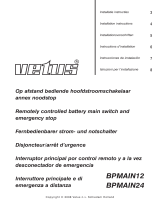 Vetus BPMAIN12, BPMAIN24 Guida d'installazione