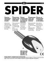 Nice Automation SPIDER 6100 Manuale del proprietario