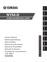 Yamaha NY64 Manuale del proprietario