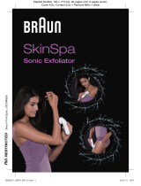 Braun SkinSpa, Sonic Exfoliator, 901 Spa, Silk-épil 7 Manuale utente