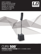 LD Sys­tems CURV 500 SERIES Manuale utente