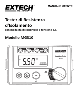Extech Instruments MG310 Manuale utente