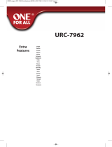 One For All URC 7962 Manuale del proprietario