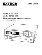 Extech Instruments DCP60-220 Manuale utente