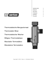 Vetus Thermostatic mixer for calorifiers type WHMIXER Guida d'installazione