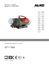 AL-KO Garden Pump Jet F 1004 Manuale utente