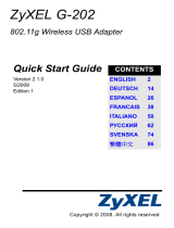 ZyXEL Communications G-202 Manuale del proprietario